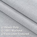 IGEMAEVE 100% Blackout Curtains 90 Inches Long - Image 5