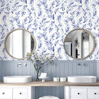 Livebor Leaf Peel and Stick Wallpaper Olive Leaf Contact Paper 17.7inch x - Image 3