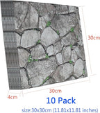 3D Panels Peel and Stick, Simulated Stone Wall, PVC Waterproof Self Adhesive - Image 4