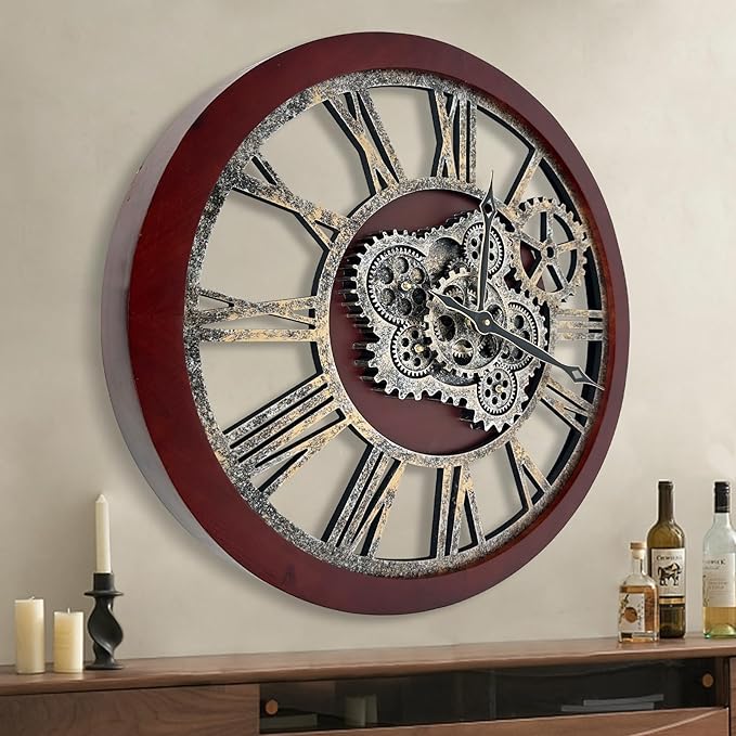 HOIBAI Large Wall Clock, Wall Clocks - Image 2