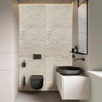 5-Pack 3D Faux Stone Wall Panels, PU Cement-Texture Wainscoting Panels - Image 6