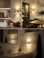 L LOHAS LED Night Light, Dimmable Night Lights Plug into Wall, 2 Pack Acrylic - Image 6