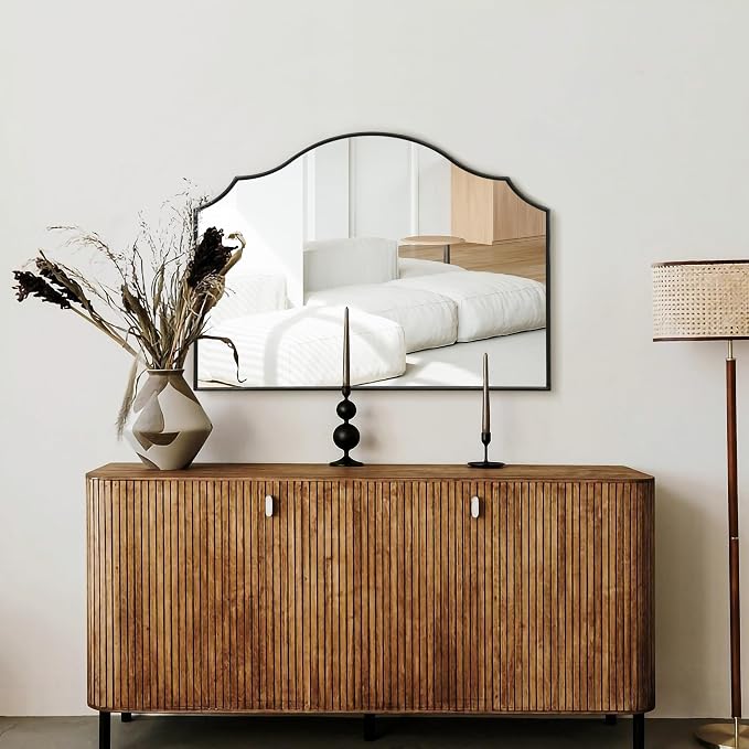 Besdomus Scalloped Arched Mirror - Image 8