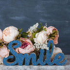 CRE8TIVE Blue Glitter Wallpaper Border Peel and Stick Wall Border Decorative - Image 7