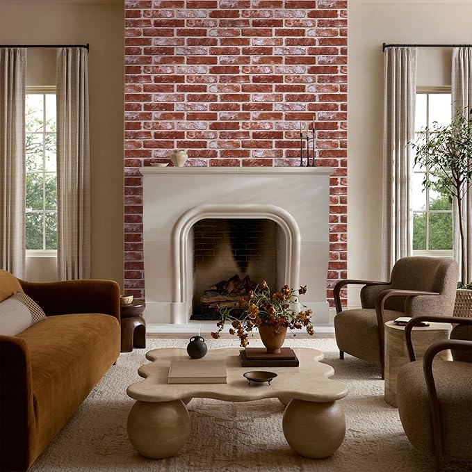 Commomy Faux Brick 3D Wall Panels - Image 2