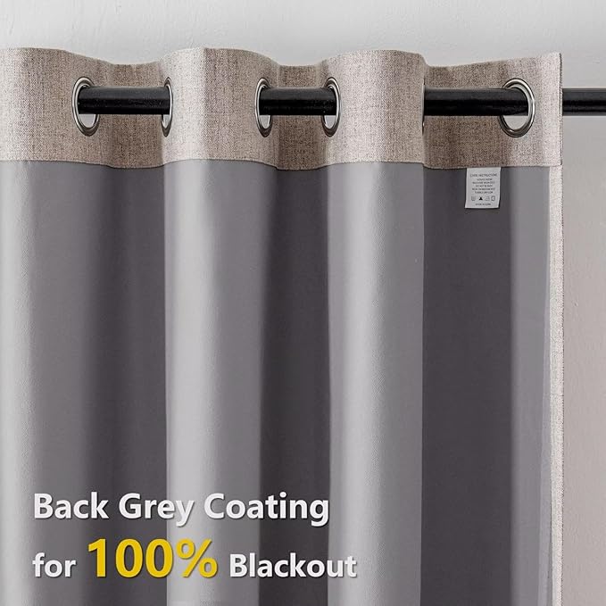 IGEMAEVE 100% Blackout Curtains - Image 8