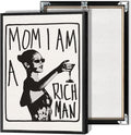 Mom I Am A Rich Man Aesthetic Retro Music Goblet Poster Feminist canvas Wall by Liyark