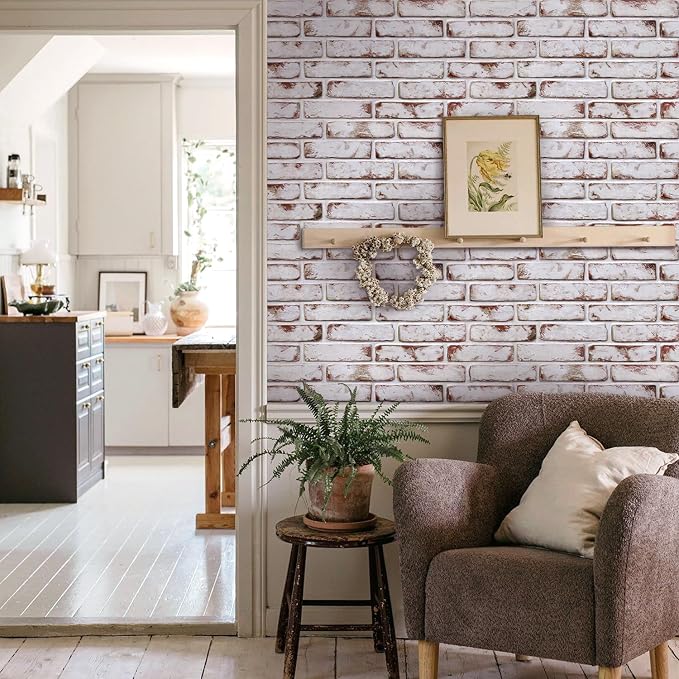 Commomy Faux Brick 3D Wall Panels - Image 7
