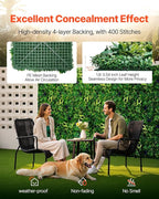 VEVOR Artificial Grass Wall Panels, 3D Combination Greenery Boxwood Panel - Image 3