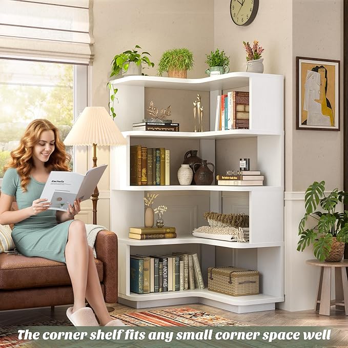 Armocity Corner Book Shelf - Image 6