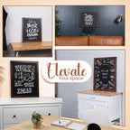 Loddie Doddie Wood Chalkboard Calendar - 18 in x 22 in - Image 6