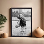 Poster Master Dog Dressed for Winter Print - Image 5