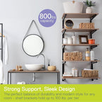 Delta Minimalistic Black Shelf Brackets Cycle, Holds Up to 480 lbs, Modern - Image 2