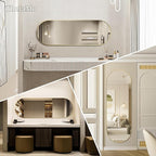 Oval Full Length Mirror, Ultra-Clear Explosion-Proof Dressing Mirror, Simple & - Image 8