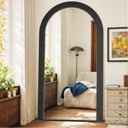 Antok Full Length Mirror 82"×44" Floor Mirror Standing Tall Mirror, Arched - Image 2