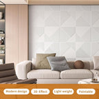 WOWSTAR 12-Pack 3D Wall Panels 19.7" x 19.7", Modern Wall Covering - Image 2