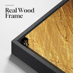 Framed Long Narrow Vertical Abstract Wall Art Set, 2 Piece Black White Gold - Image 6