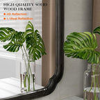 WallBeyond 24" x 36" Rounded Corner Arch Wall Mirror - Image 5