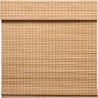 LUCKUP Cordless Bamboo Roman Blinds Shades - Image 8
