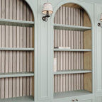 VEELIKE Rustic Grey Oak Wood Slat Wallpaper Peel and Stick Faux Wood Panel Wall - Image 5