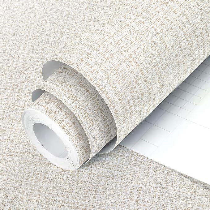 Beige Wallpaper Grasscloth Peel and Stick Wallpaper Beige Contact Paper by lenify