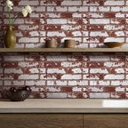 Commomy 3D Peel and Stick Brick, Ultralight Thin PVC Faux Brick Wall Panels - Image 3