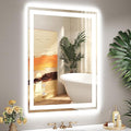 28x36 LED Bathroom Mirror with Lights, Super Bright Front & Backlit Vanity by GreatMirrorTalksItself