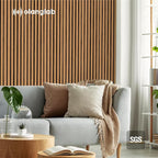 Olanglab Wood Wall Panels 4 Pack, Wood Slat Acoustic Wall Panels, 94.5"x12.6" - Image 9