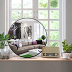Itrue 12 Inch Small Round Decorative Wall Mirror, HD Silver-Coated Glass - Image 5