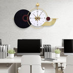 37.8×21 Inch Light Luxury Retro Wall Clock - Image 3