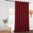 NICETOWN Burgundy Red Blackout Curtains - Image 8