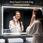48"x36" LED Bathroom Mirror - Image 4