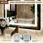 Antok 30X36 LED Bathroom Mirror - Image 4