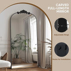 Antok Arched Full Length Mirror, Full Body Mirrors - Image 5