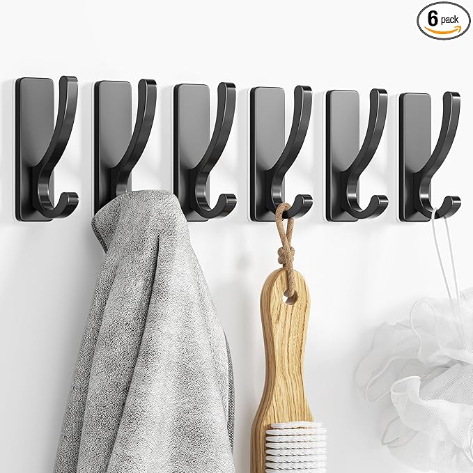 pickpiff Adhesive Wall Hooks for Towels by pickpiff