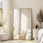 Delma Black Framed Bathroom Vanity Mirror - Image 3
