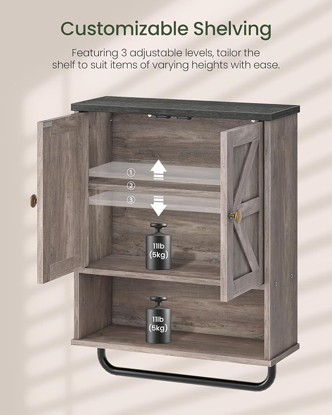 CHOEZON Bathroom Wall Cabinet, Medicine Cabinet - Image 7