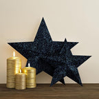 CRE8TIVE Black Blue Glitter Wallpaper Stick and Peel 8"x354" Glitter Wallpaper - Image 4
