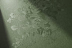 Green Flower Wallpaper Stick and Peel 17.7inch x 196.8inch Embossed Floral by lenify
