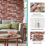 Commomy Faux Brick 3D Wall Panels - Image 5