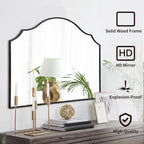 Besdomus Scalloped Arched Mirror - Image 2