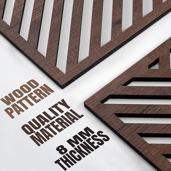 qmmp Modern Wooden Wall Sculptures - Image 4