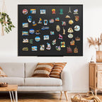 SELEAD Magnetic Chalkboard 60 x 48 Inches - Image 3