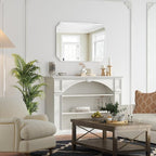 Bathroom Mirrors for Over Sink, Frameless Mirrors for Wall, 24x32 Inch Beveled - Image 3