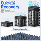 48 Pack Pyramid Sound Proof Foam Panels - Image 5