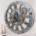 The B-Style Large Wall Clock 24 inch Moving Gear Wall Clock Oversized Vintage by TheB-StyleTB