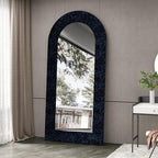 CRE8TIVE Black Blue Wallpaper Border Black Glitter Wallpaper Stick and Peel - Image 3