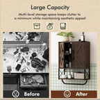 RUSTOWN Farmhouse Rustic Medicine Cabinet - Image 10