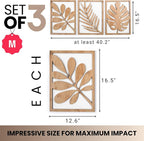 qmmp Modern Wooden Wall Sculptures - Image 2