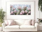 Ardemy Flower Wall Art Canvas Art Wall Decor, Floral Painting Textured Picture - Image 6
